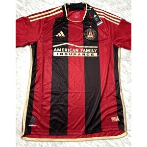 Adidas Atlanta United FC 2023/24 Authentic Home Soccer Jersey IC3001 Men Large